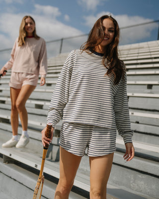 Striped Mini Shorts