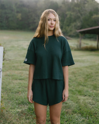 Short Sleeve Waffle Tee