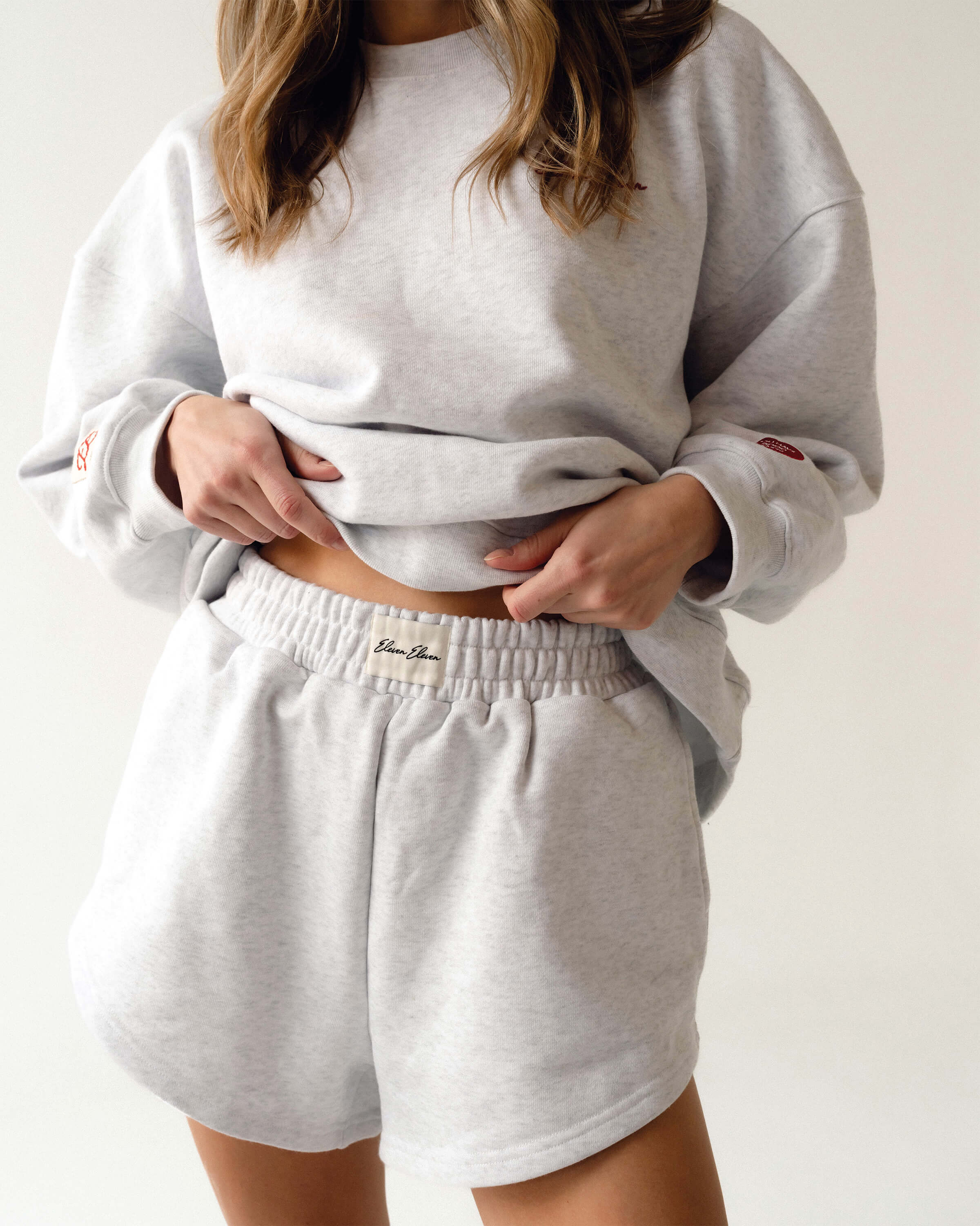 Fleece Sweat Short (Light Ash)