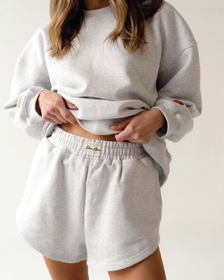 Fleece Sweat Short (Light Ash)
