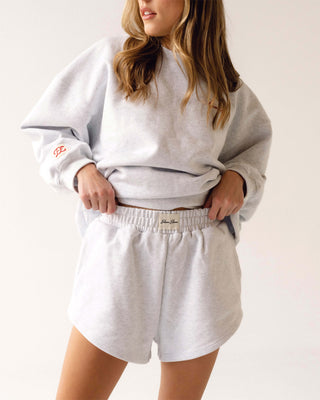 Fleece Sweat Short (Light Ash)
