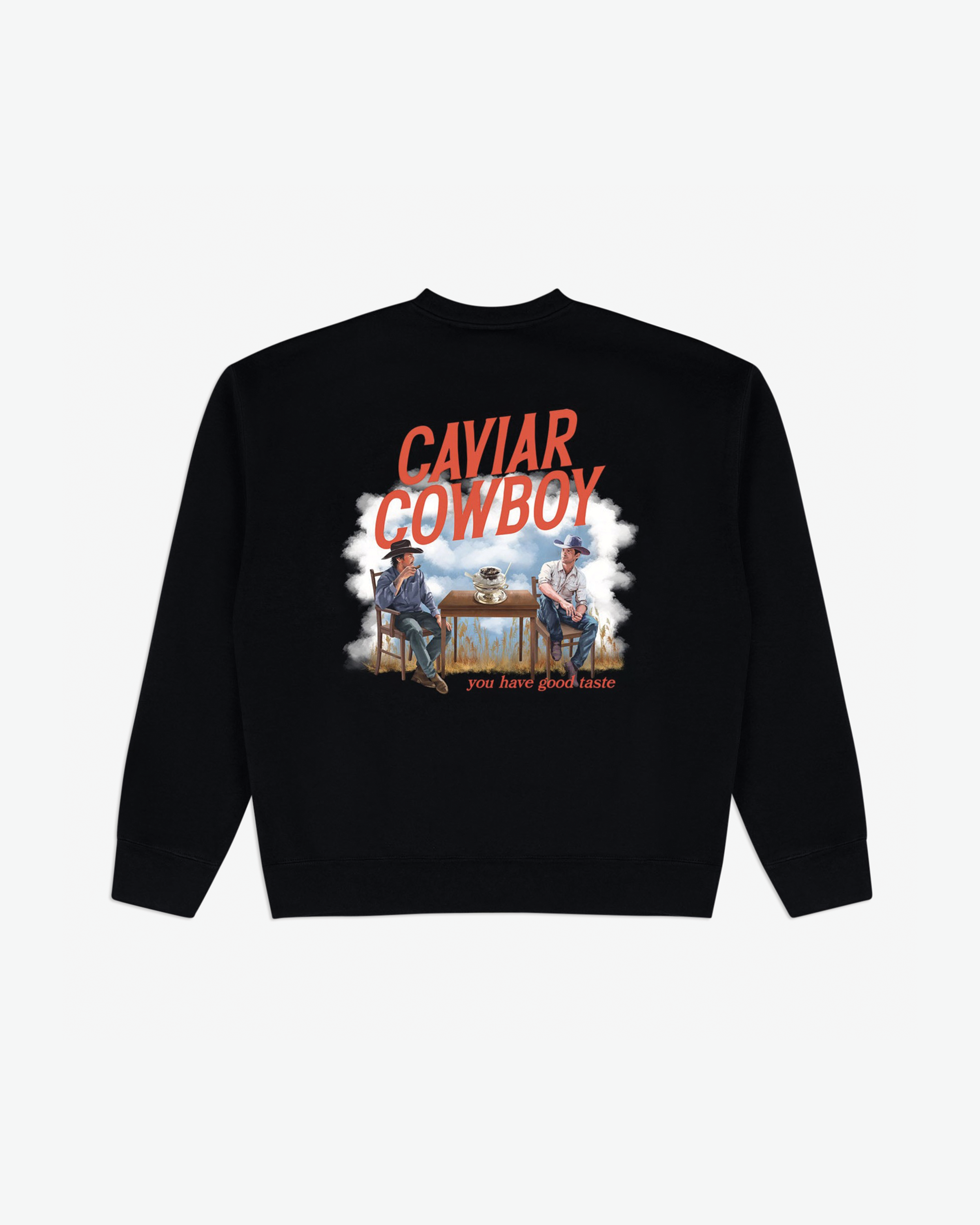 Caviar Cowboy Fleece Crewneck