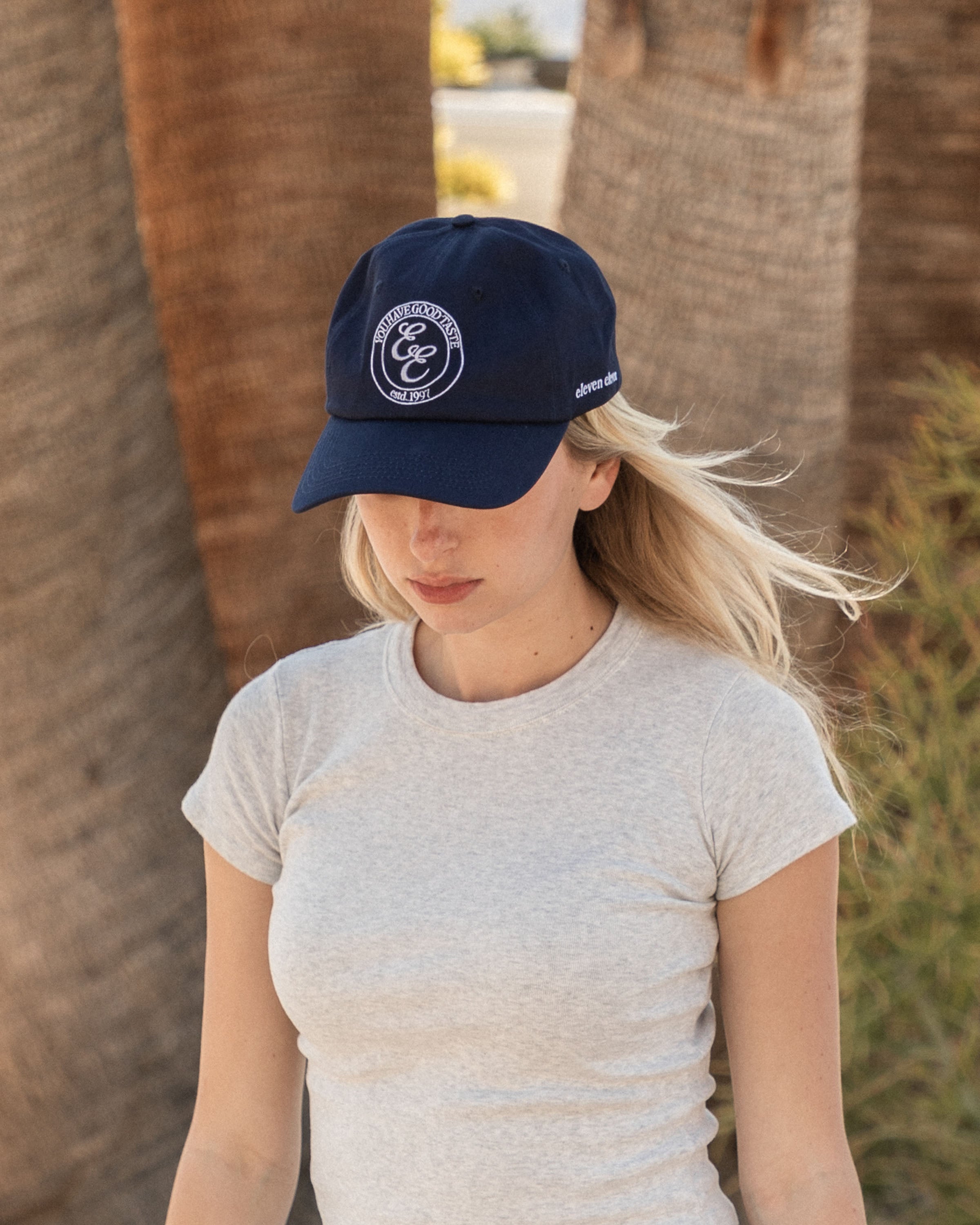 Crest Baseball Cap (Navy)