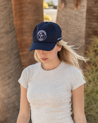 Crest Baseball Cap (Navy)
