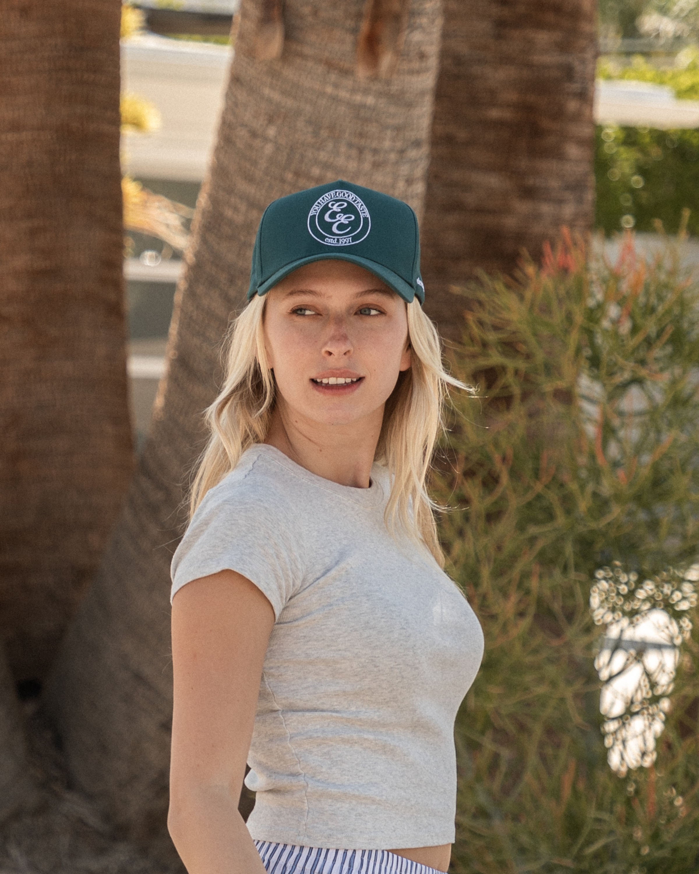 Crest Trucker Cap (Green)