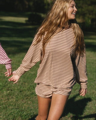 Striped Mini Shorts
