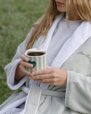 Striped Ceramic Mug
