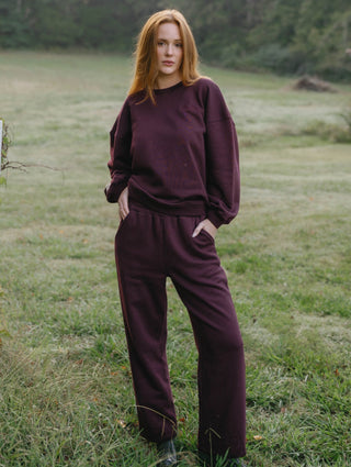 Straight Leg French Terry Sweatpant
