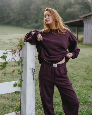 Straight Leg French Terry Sweatpant
