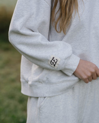 Oversized French Terry Crewneck
