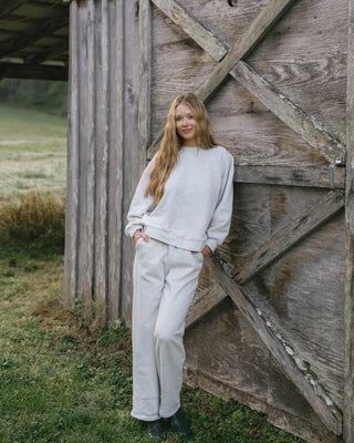 Straight Leg French Terry Sweatpant
