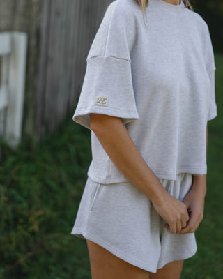 Short Sleeve Waffle Tee
