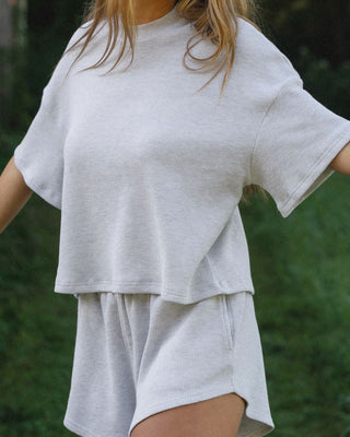 Short Sleeve Waffle Tee
