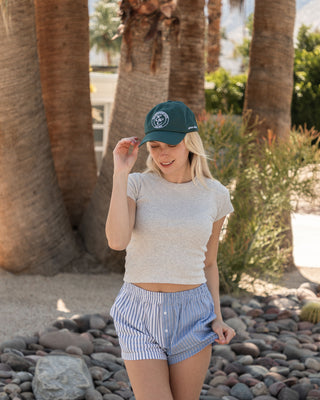 Crest Baseball Cap (Green)
