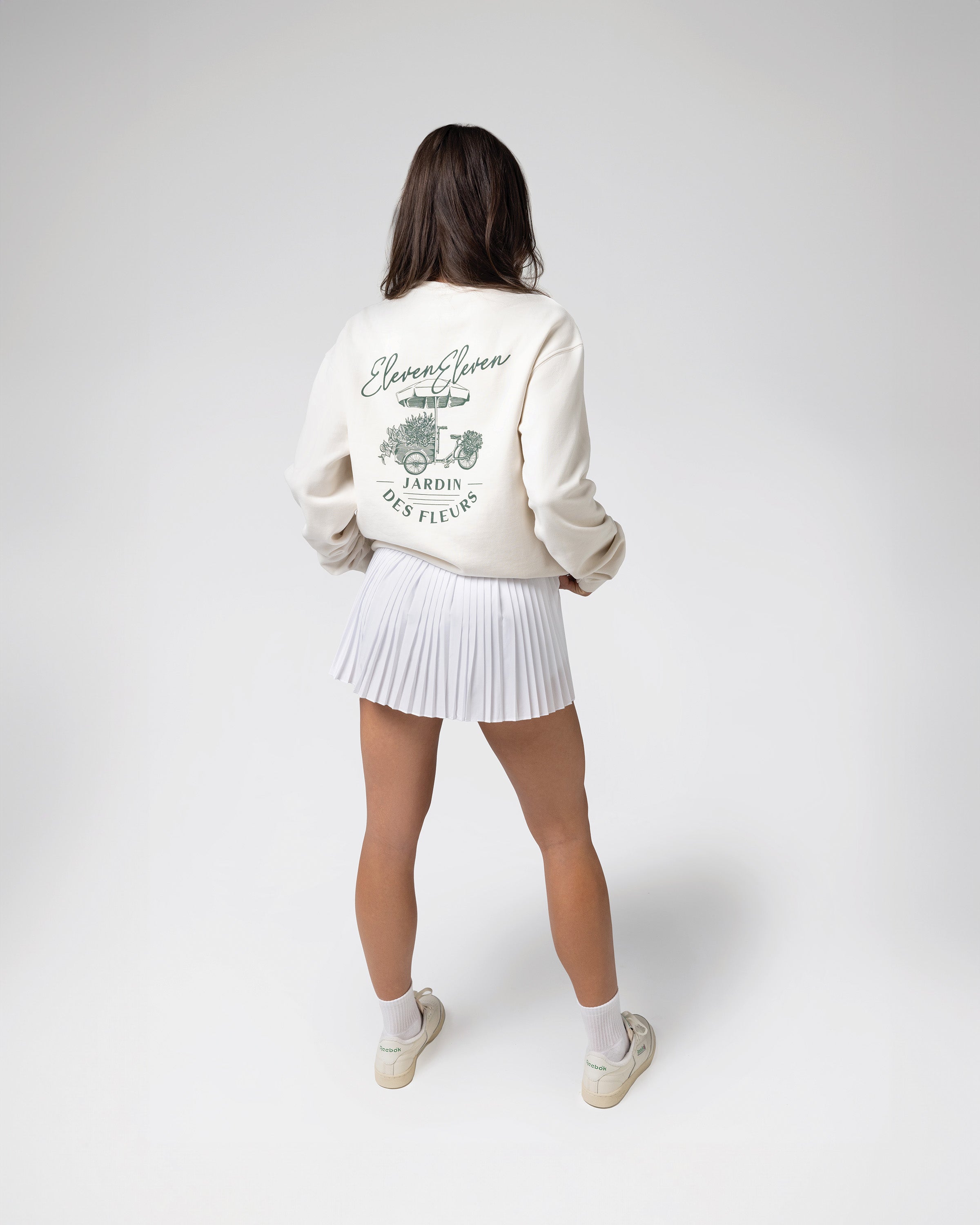 Flower Cart Crewneck Sweatshirt