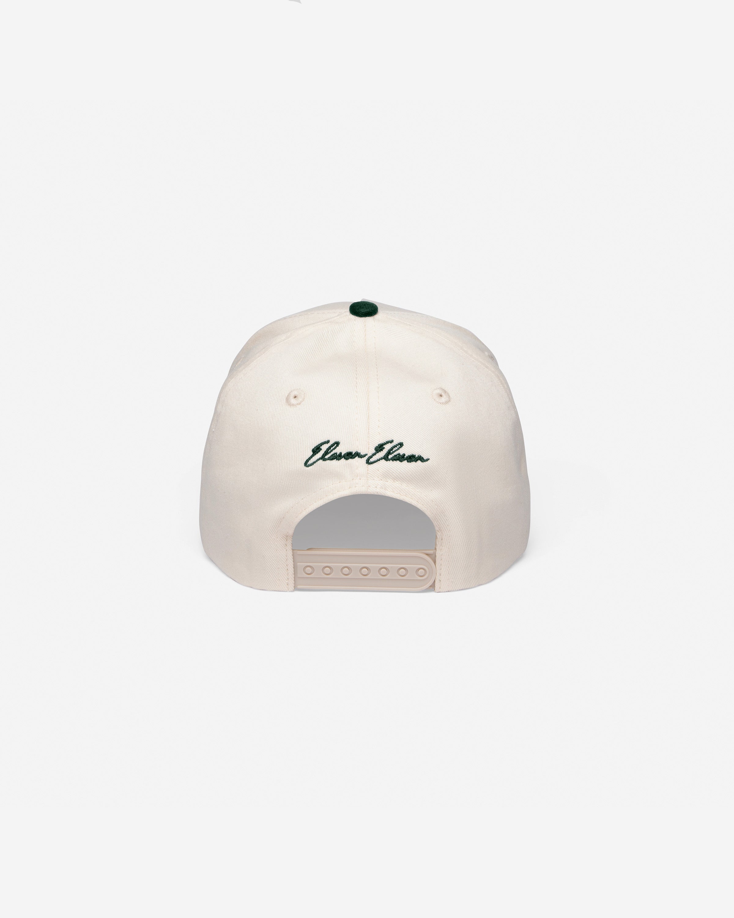 Jardin De Fleurs Cap (Beige & Forest Green)