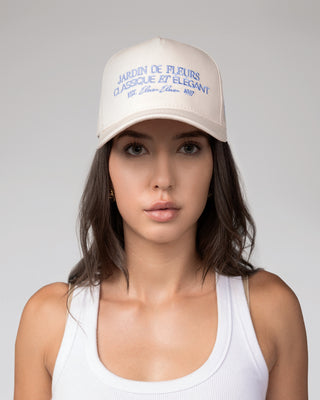 Jardin De Fleurs Cap (Ivory)
