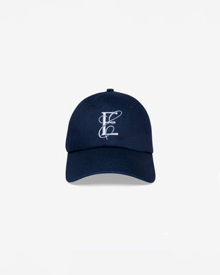 Monogram Baseball Cap (Navy)
