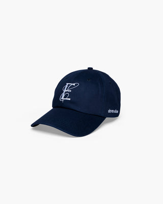 Monogram Baseball Cap (Navy)

