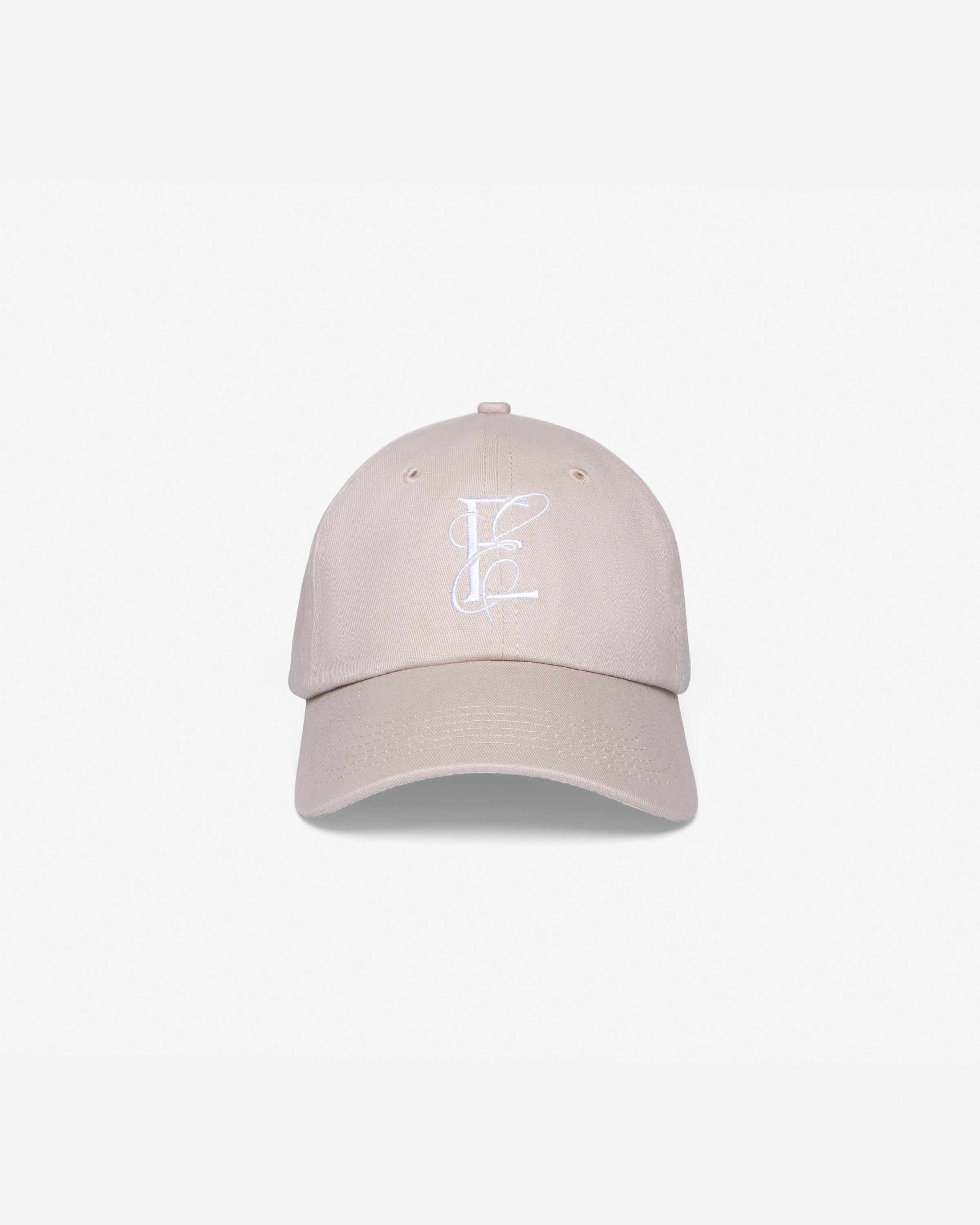 Monogram Baseball Cap (Tan)