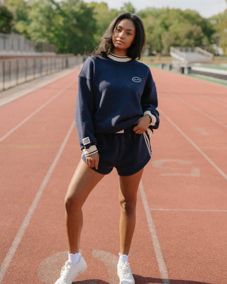 Two Tone Mockneck
