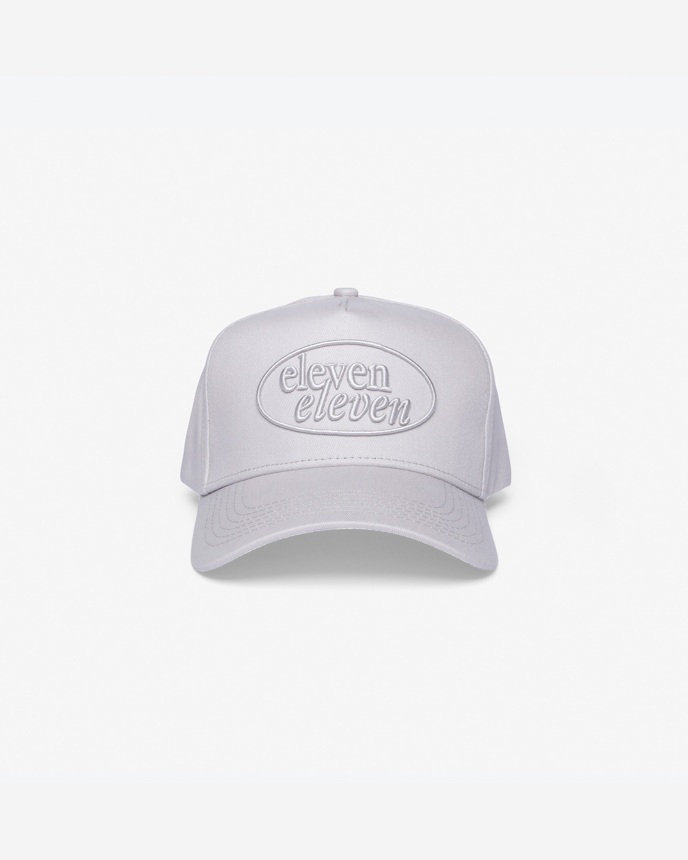 Classic Oval Trucker Cap (Gray)