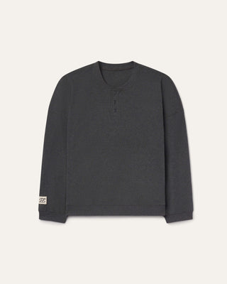Waffle Henley Long Sleeve
