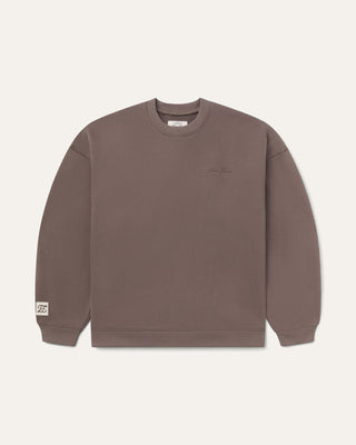 Oversized French Terry Crewneck
