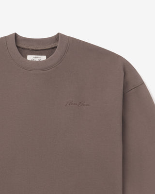 Oversized French Terry Crewneck
