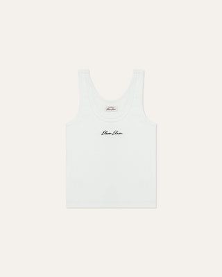 Embroidered Logo Tank
