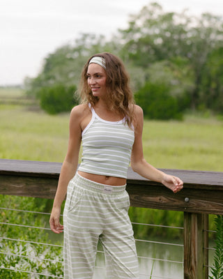 Striped Lounge Headband
