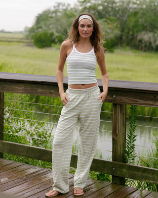 Striped Lounge Tank
