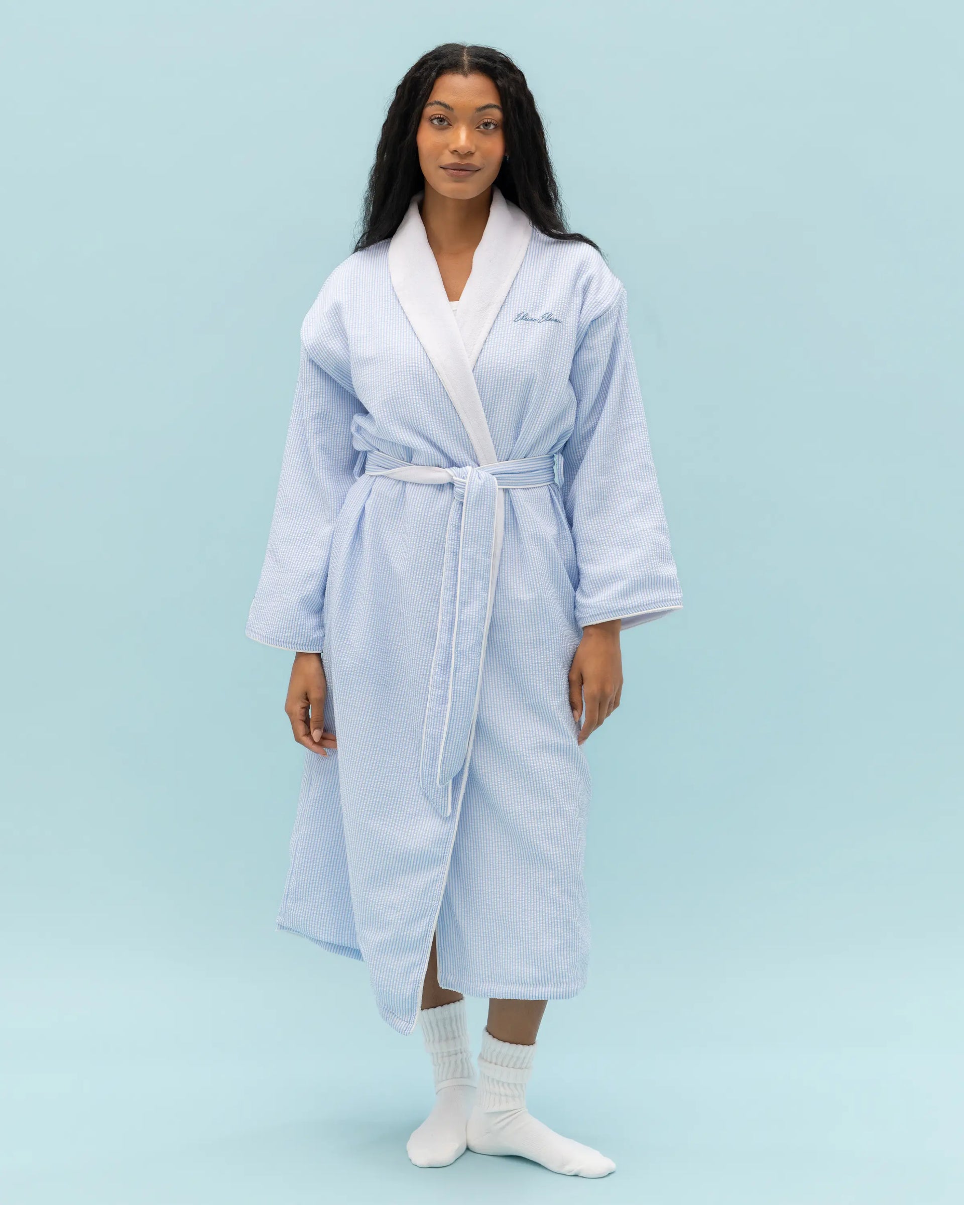 Striped Robe - One size