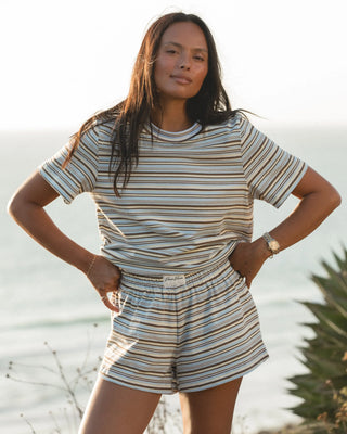 Striped Mini Shorts
