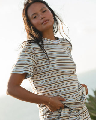 Striped Relaxed Tee

