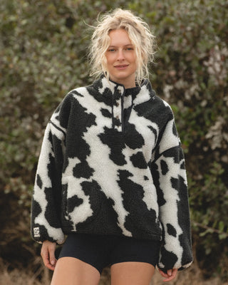 Calf Fleece Pullover
