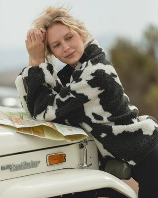Calf Fleece Pullover
