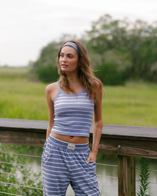 Striped Lounge Headband
