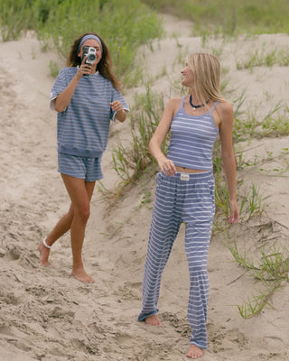 Striped Lounge Tank
