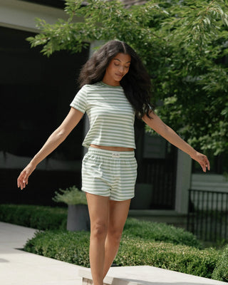 Striped Short Sleeve
