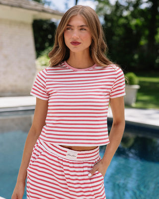 Striped Short Sleeve
