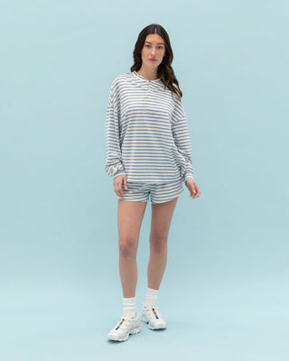 Striped Mini Shorts
