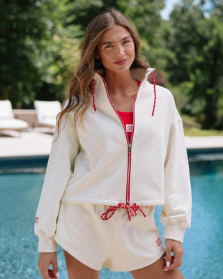 Paracord Funnel Neck Zip Up
