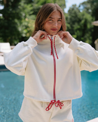 Paracord Funnel Neck Zip Up
